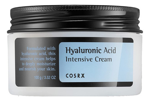 Crema Hyaluronic Acid Intensive Cream Cosrx Para Piel Seca De 100g