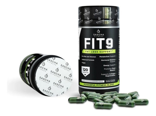 Fit 9 - Sascha Fitness - Fat Loss - Quemador De Grasa Sin Sabor