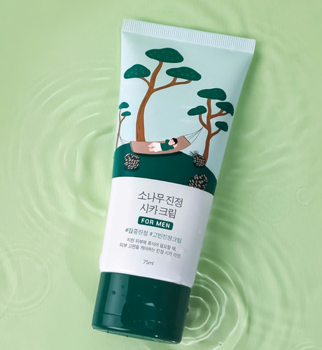 Round Lab Pine Calming Cica Crema Facial Calmante Hombre Todo Tipo De Piel Día/noche