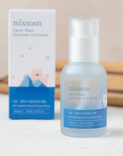 Mixsoon Glacier Water - Suero De Ácido Hialurónico 30ml Todo Tipo De Piel Día/noche