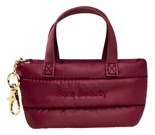 Rare Beauty Mini Bolso Llavero Mini Puffy Tote -  Merlot Merlot