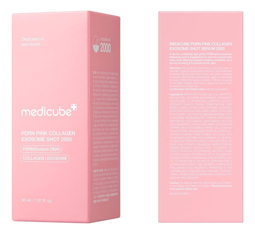 Medicube Pdrn Pink Collagen Exosome Shot 2000 Microneedling Seca Noche