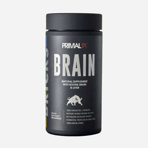 Primal Fx I Brain I 180 Capsules I Dr Ludwig Johnson