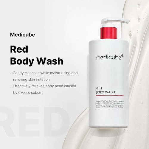Medicube Red Body Wash Limpieza Piel Con Acné Corporal Aroma Natural