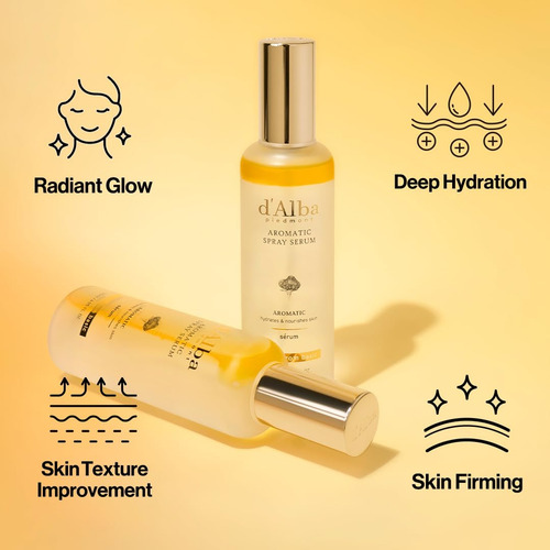 Dalba Aromatic Spray Serum- Trufa Blanca Agua De Rosas 60ml Todo Tipo De Piel Día/noche