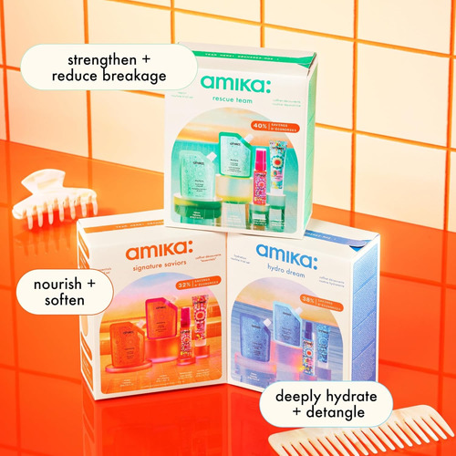 Amika Signature Saviors Set De Viaje De 4 Unidades