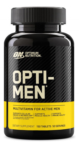 Multivitamínico Diario Opti-men  Energía, Defensa Rendimient Sin Sabor