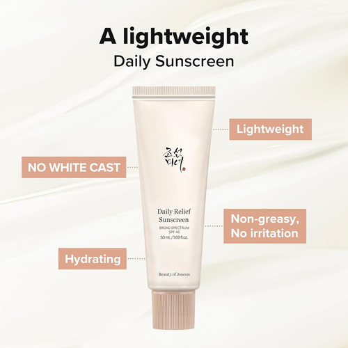 Beauty Of Joseon - Daily Relief Sunscreen, Spf 40, 50 Ml