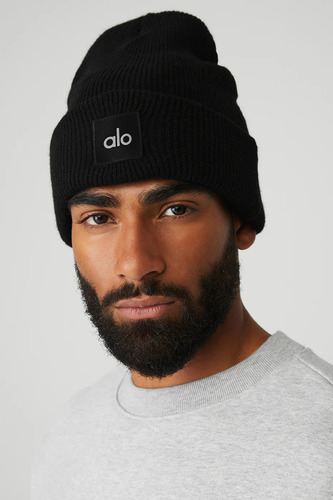 Alo Yoga Gorro De Invierno - Everyday Beanie Negro Talle Unico Everyday Beanie