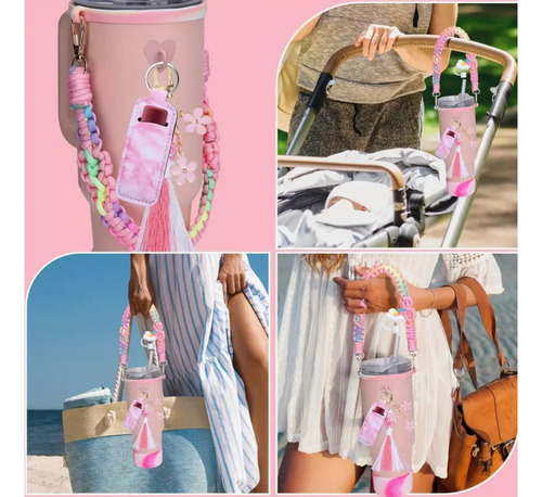 Accesorios Para Taza Stanley Correa, Funda Silic, 7 Piezas