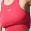 Musculosa Alo Yoga Original Rojo Aspire Tank M Lisa