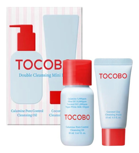 Tocobo Double Cleanser Mini Duo Aceite Limpiador Y Espuma