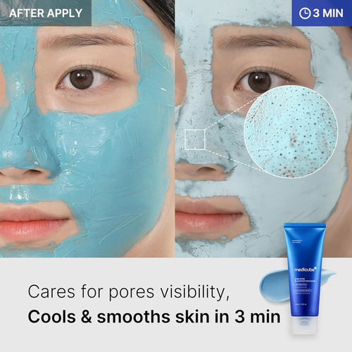 Medicube Máscara Facial De Barro De Puntos Negros Zero Pore Todo Tipo De Piel