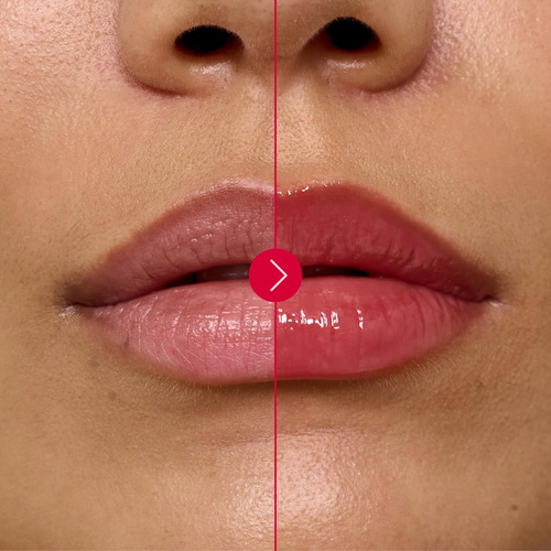 Fwee Labial De Gelatina Brillante + Llavero- Labios Y Rubor Glaseado Rosado