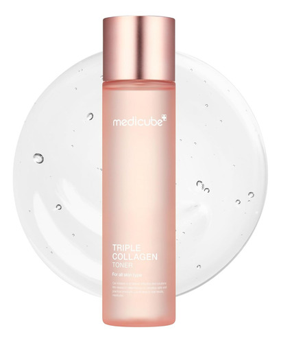Medicube Triple Collagen Toner 140 Ml Tónico Facial K Beauty Momento De Aplicación Día/noche Tipo De Piel Todo Tipo De Piel