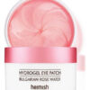 Heimish Parches Para Ojos Y Rostro De Hidrogel Con Agua Rosa Mixta Día/noche