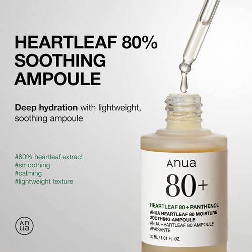 Ampolla Calmante E Hidratante Anua Heartleaf Tod Día/noche