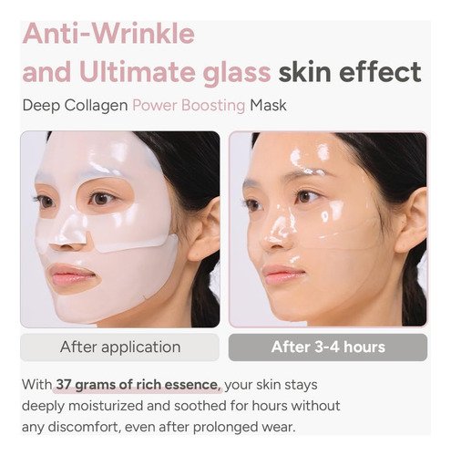 Mascarilla Facial Colágeno Sungboon Hidratante Noche Tiktok Todo Tipo De Piel