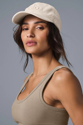 Alo Yoga Gorra Washed Off-duty Cap - Original Beige Unico Washed Off-duty