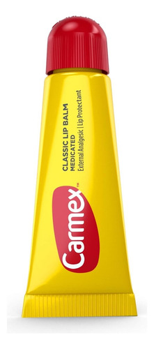 Carmex Clásico En Tubo X3 Bálsamo Labial Alivia Y Hidrata