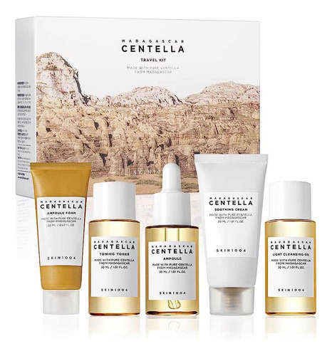 Skin1004 Madagascar Centella Travel Kit 5 Piezas Mini