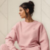 Alo Yoga Campera Accolade Crew Neck Buzo Rosa L - 12 Accolade Crew Neck