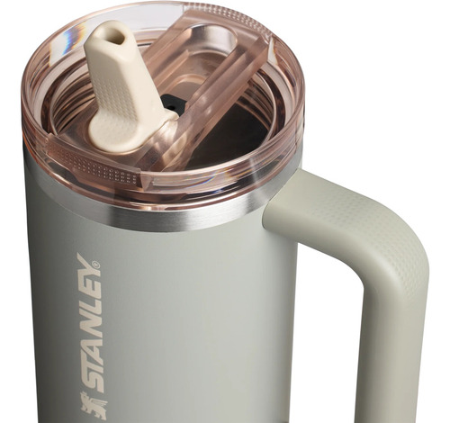 Vaso Termic Stanley Quencher Flip Straw H2.0 Adventure Acero Gris The Quencher Protour Flip Straw Tumbler | 30 Oz