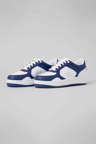 Alo Yoga Zapatillas Deportivas - Casual Recovery Mode Sneake Azul Marino Y Blanco Recovery Mode Sneaker 40 Ar