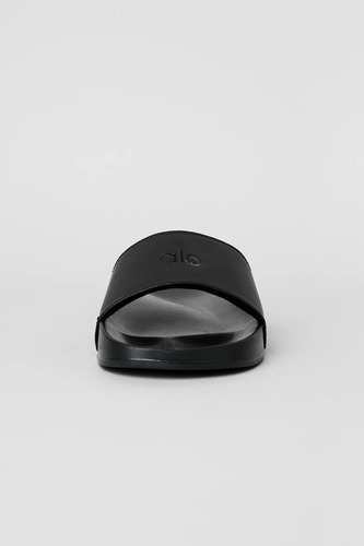 Alo Yoga Ojotas Ultra Cómodas & Antideslizantes Negro Unisex It Slide 48.5 Ar