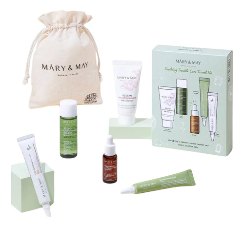 Mary & May Soothing Trouble Care Travel Kit Facial