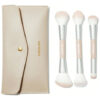 Sheglam Face Essentials Brush Set With Bag - Brochas Nude