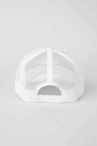 Alo Yoga Gorra District Trucker Original Blanco Talla Unica District Trucker