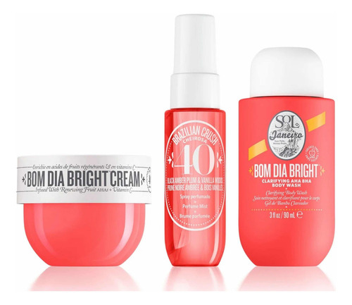 Sol De Janeiro Jet Set Bom Dia Bright Número 40 Fragancia Vainilla