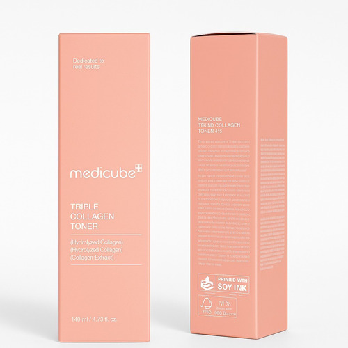 Medicube Triple Collagen Toner 4.0 140ml Todo Tipo De Piel Todo Tipo De Piel Día/noche