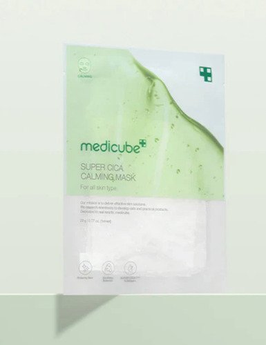 Medicube Mascarilla Super Cica Calming - Calmante Intensiva Todo Tipo De Piel