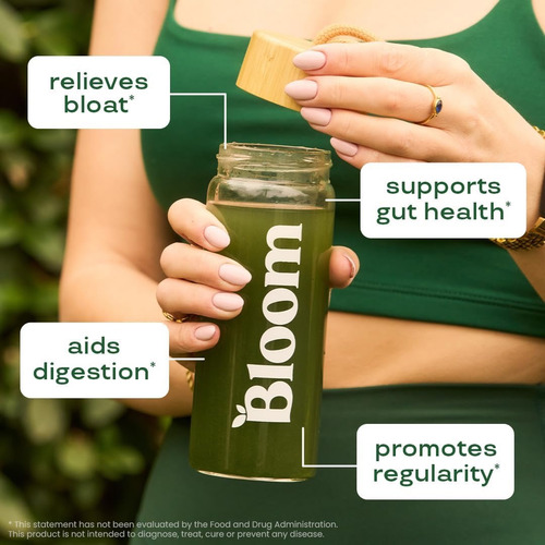 Bloom Nutrition - Super Greens En Polvo Salud Digestiva Mango