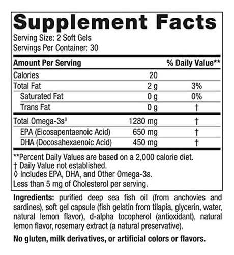 Nordic Naturals Ultimate Omega Em Gelatina De Peixe, Sabor