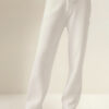 Alo Yoga Pantalon Recto Oversized - Original Beige Scholar Straight S - 4