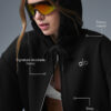 Alo Yoga Buzo Canguro Accolade Full Zip Hoodie Oversi Xl - 16 Negro Accolade Full Zip
