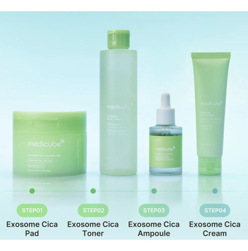 Medicube Exosome Cica Cream - Crema Facial Calmante 50ml Momento De Aplicación Día/noche Tipo De Piel Sensible