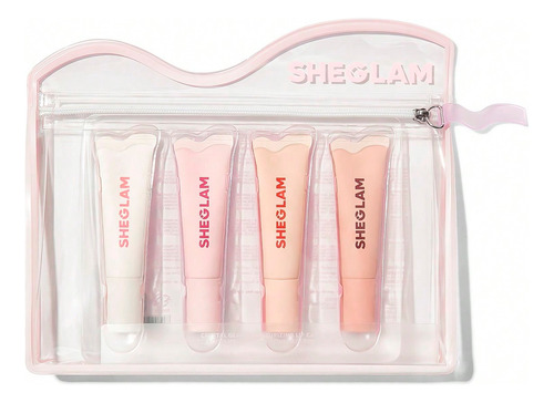 Sheglam Kit De Labiales Gloss Crystal Glaze Moisturizing Lip Multicolor