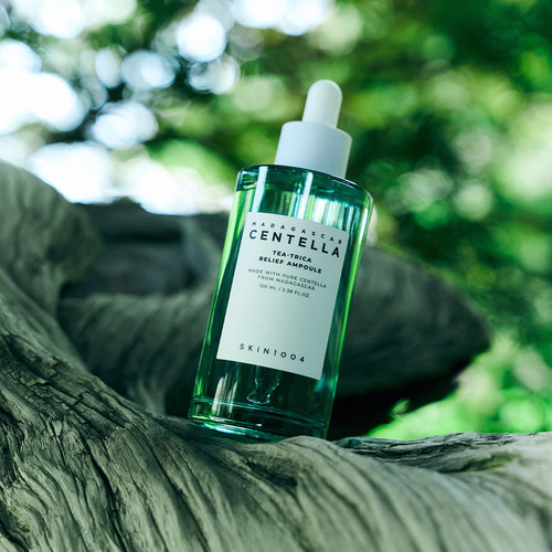 Skin1004 Madagascar Ampolla Anti-acné Tea-trica Relief 100ml Grasa Día/noche