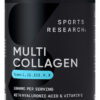 Sports Research Multi Colageno + Ácido Hialurónico Sin Sabor