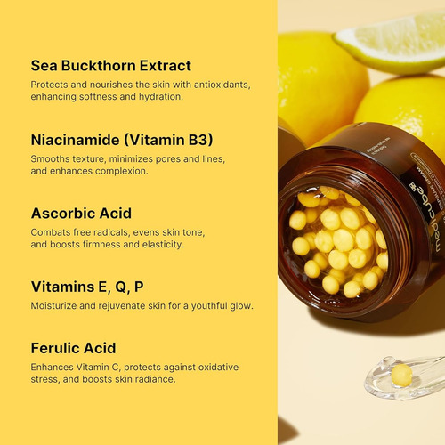 Hidratante Facial Medicube Deep Vitamin C Golden Capsule