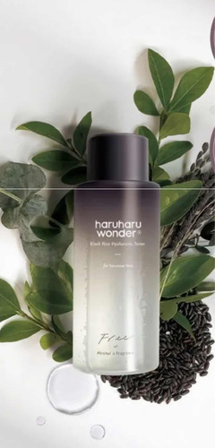 Haruharu Black Rice Hyaluronic Toner Free Alcohol Momento De Aplicación Día/noche Tipo De Piel Todo Tipo De Piel