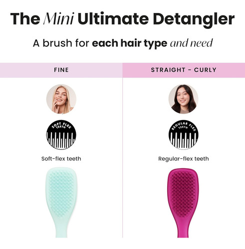 Tangle Teezer Cepillo Desenredante Definitivo, Elimina Nudos Rosa