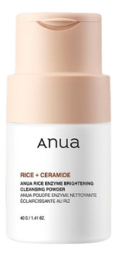 Anua Rice Enzyme Brightening Cleansing Powder 40g - K Beauty Momento De Aplicación Día/noche Tipo De Piel Todo Tipo De Piel