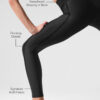Alo Yoga Leggins Calza Deportiva Airlift High-waist 7/8 Negro Airlift 4 - 6