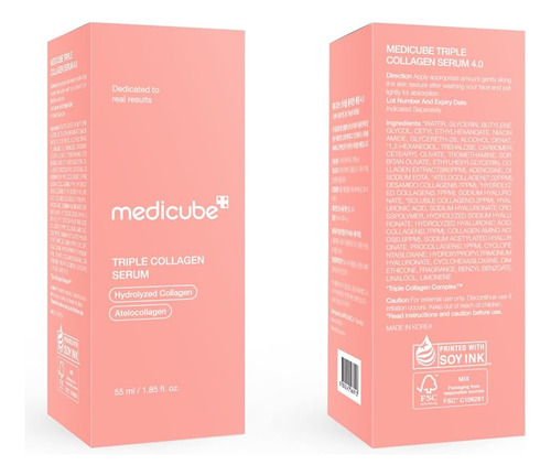 Medicube Triple Collagen Serum Nutre La Piel Opaca Colágeno Todo Tipo De Piel Día/noche
