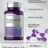 Horbäach Probiotic-14 50 Billion Salud Digestiva Avanzada Sin Sabor